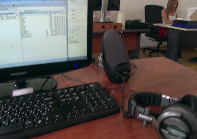 Lindsey Olsen Footjob in Stockings and Heels in Office Roleplay